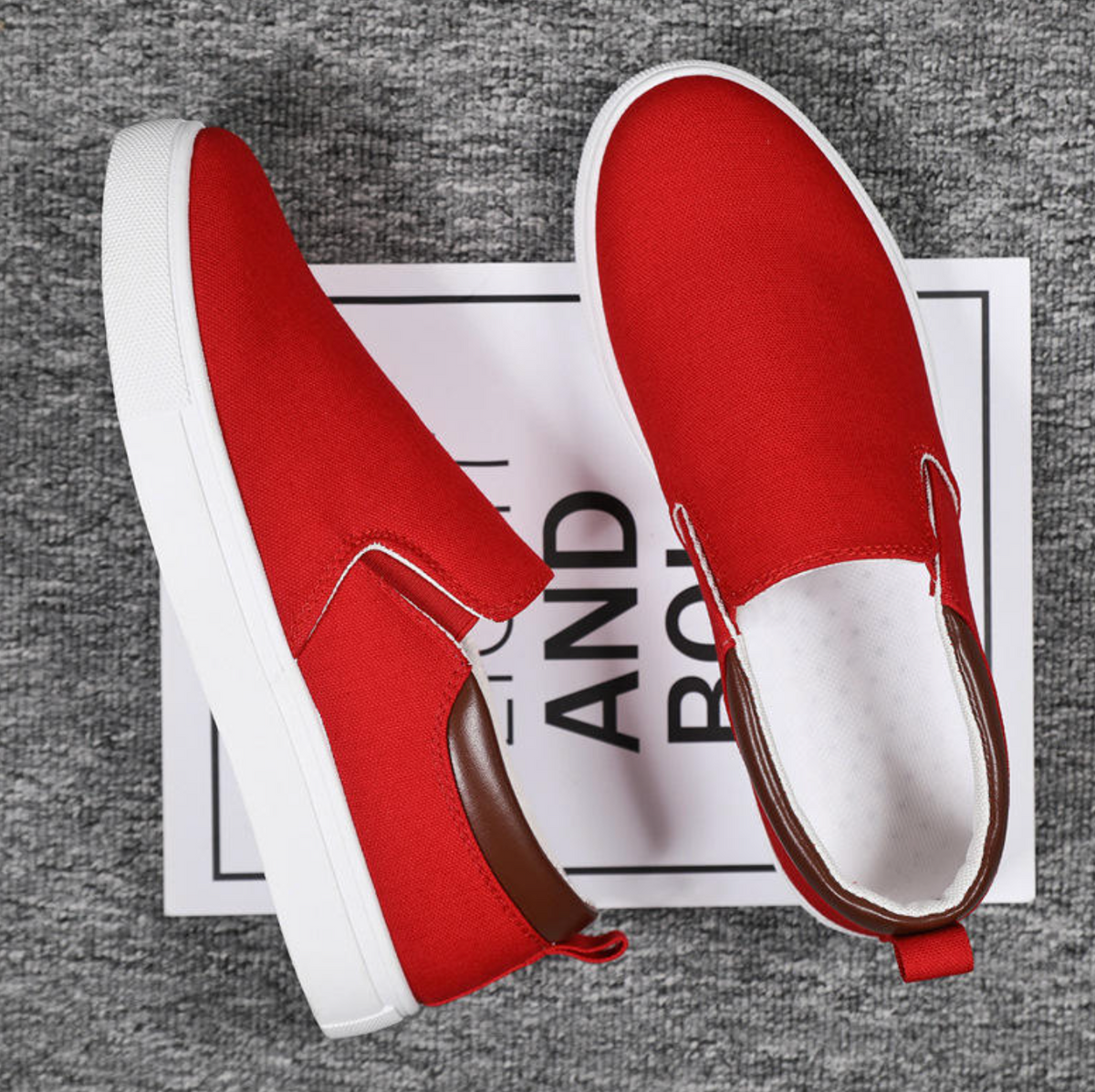 Men’s Slip-On Canvas Shoes